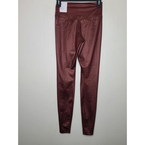 NWT Nike One Dri-Fit rust shimmer leggings - XS - Picture 2 of 4